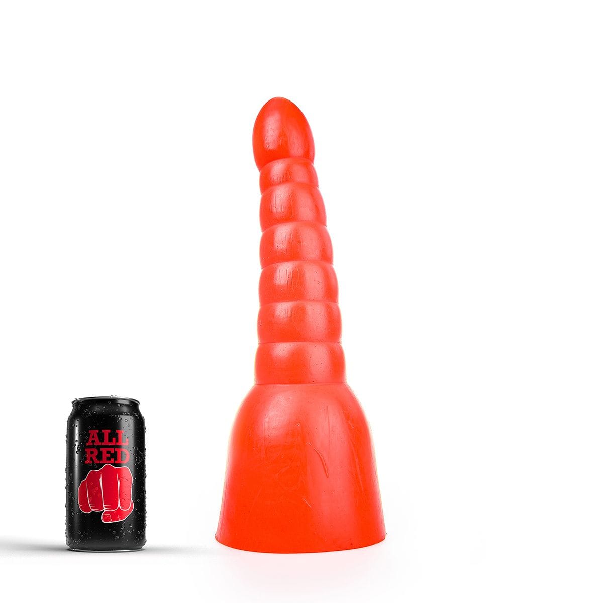All Red Status Dildo 34 x 11 cm