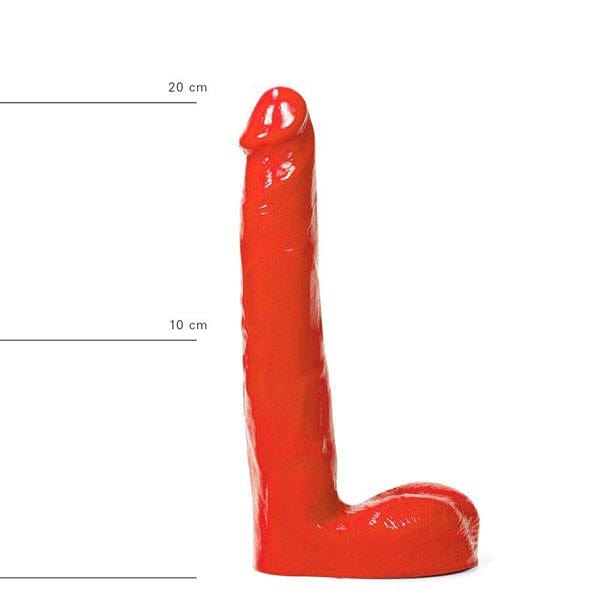 All Red Thin Dildo 21 x 3,5 cm