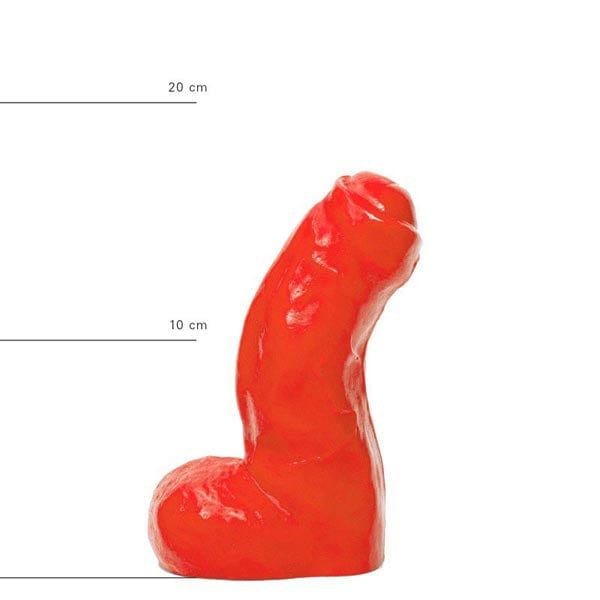All Red Zwergen Dildo 13 x 4,5 cm