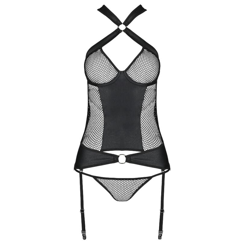 Amanda Korsett Ökologisches Leder L/XL – Ansicht 4
