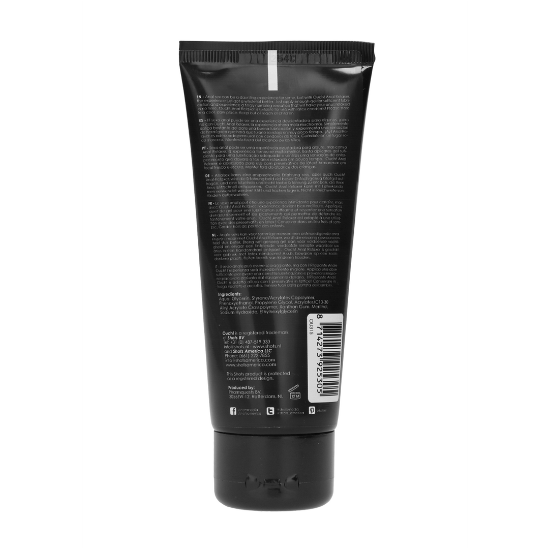 Anal-Gleitgel Ouch mit Menthol auf Wasserbasis 100 ml – Ansicht 2