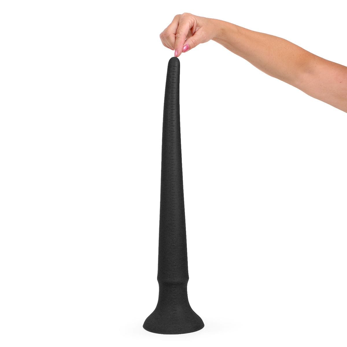 Analdildo Zipfelmütze Large 50 x 2,3-5,6 cm