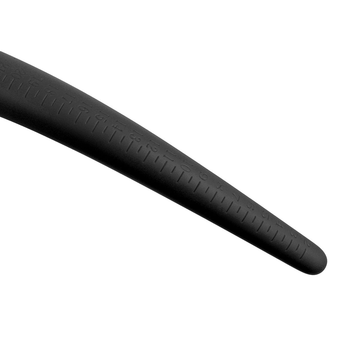 Analdildo Zipfelmütze Medium 40 x 1,8-4,5 cm