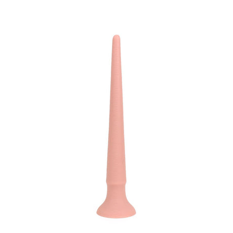 Analdildo Zipfelmütze Medium 40 x 1,8-4,5 cm Natur