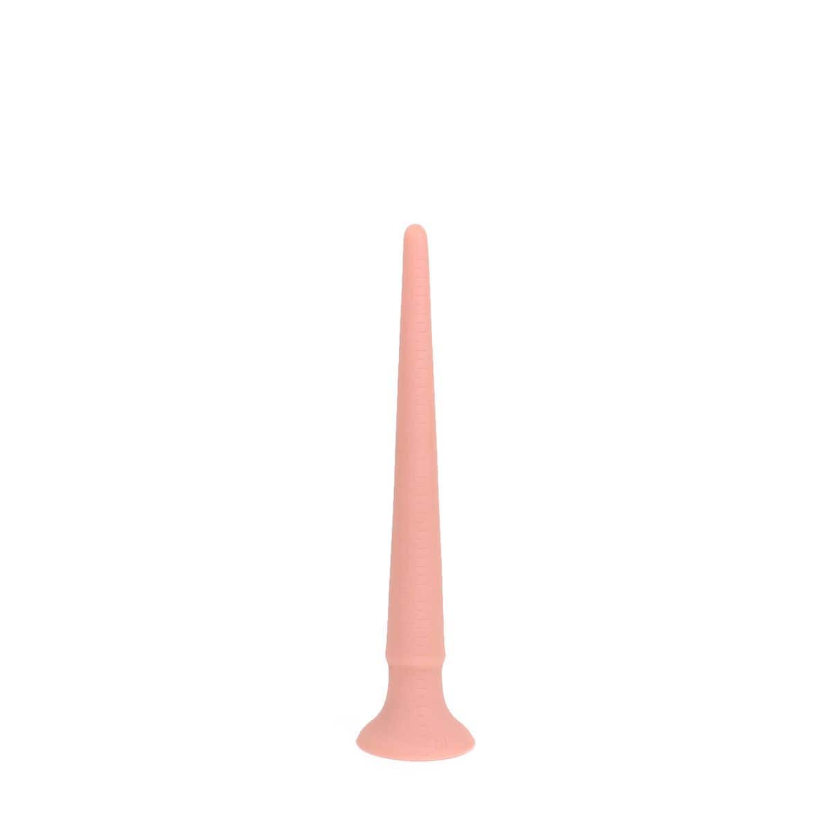 Analdildo Zipfelmütze Small 30 x 1,2-3 cm Natur