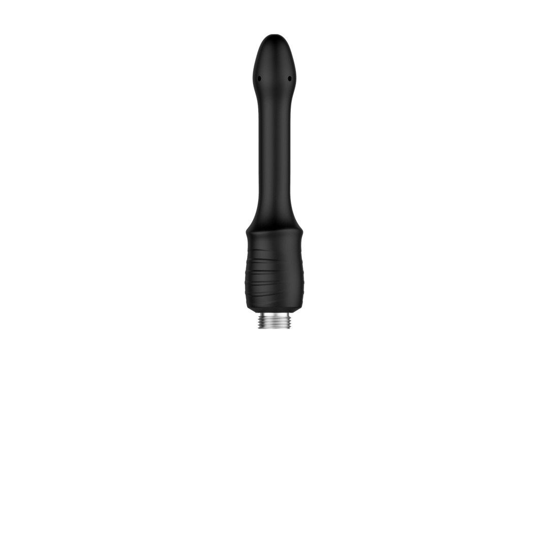 Analdusche Nexus Duo-Set mit zwei Aufsätzen Schwarz 11,5 x 3,8 cm
