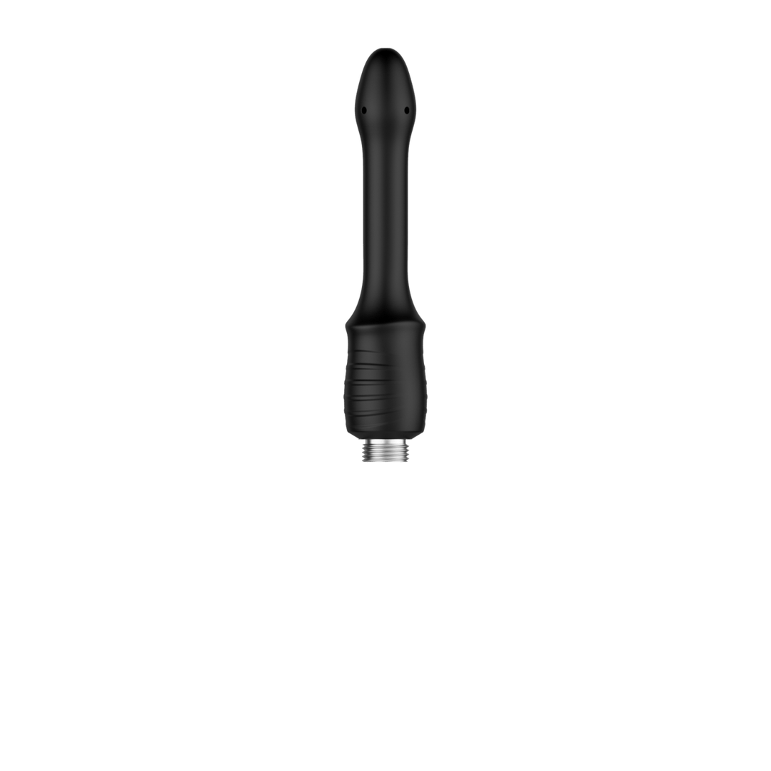 Analdusche Nexus Duo-Set mit zwei Aufsätzen Schwarz 11,5 x 3,8 cm – Ansicht 4