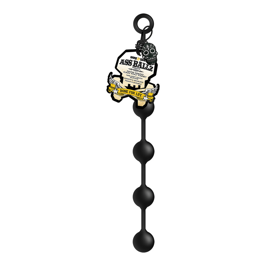 Analkette Boneyard Ass Ballz Schwarz 28 cm