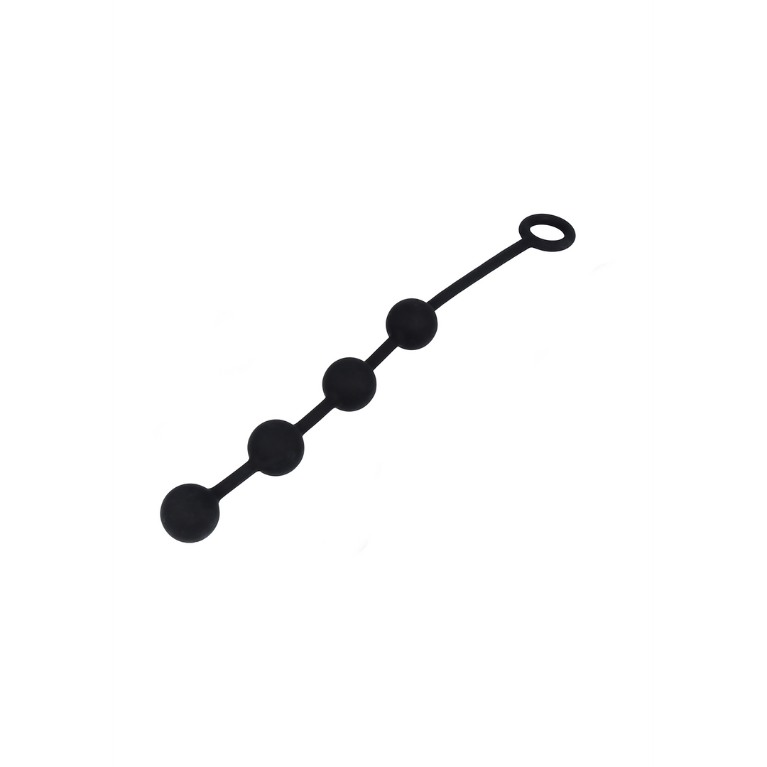 Analkette Nexus Excite mit vier Kugeln Schwarz 17,5 x 2,5 cm