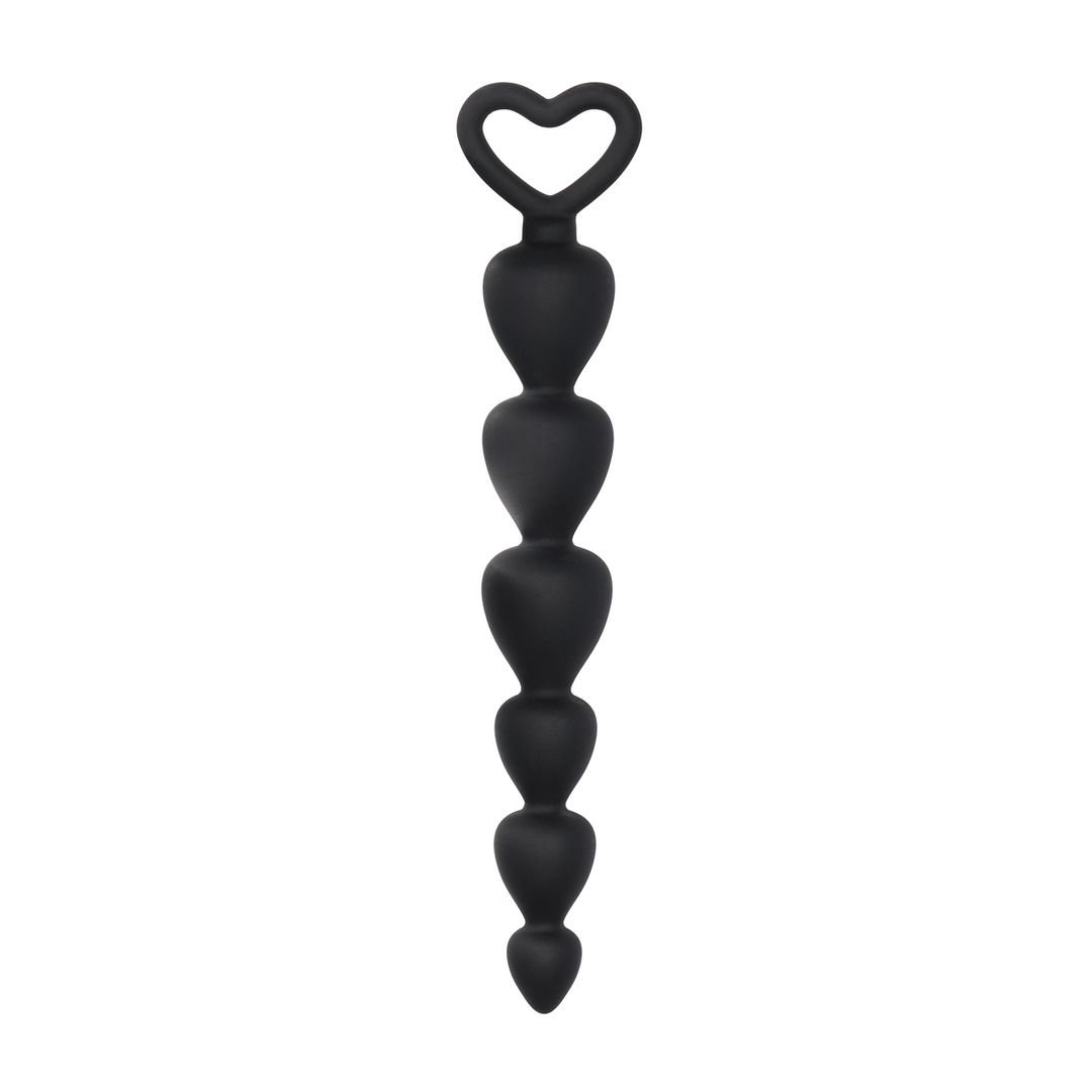 Analkette Silikon Schwarz 14,8 x Ø 2,5 cm