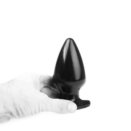 Analplug Anus Schwarz 12 x 6 cm