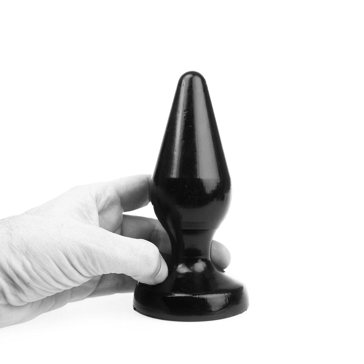Analplug Anus schwarz 18,5 x 7 cm