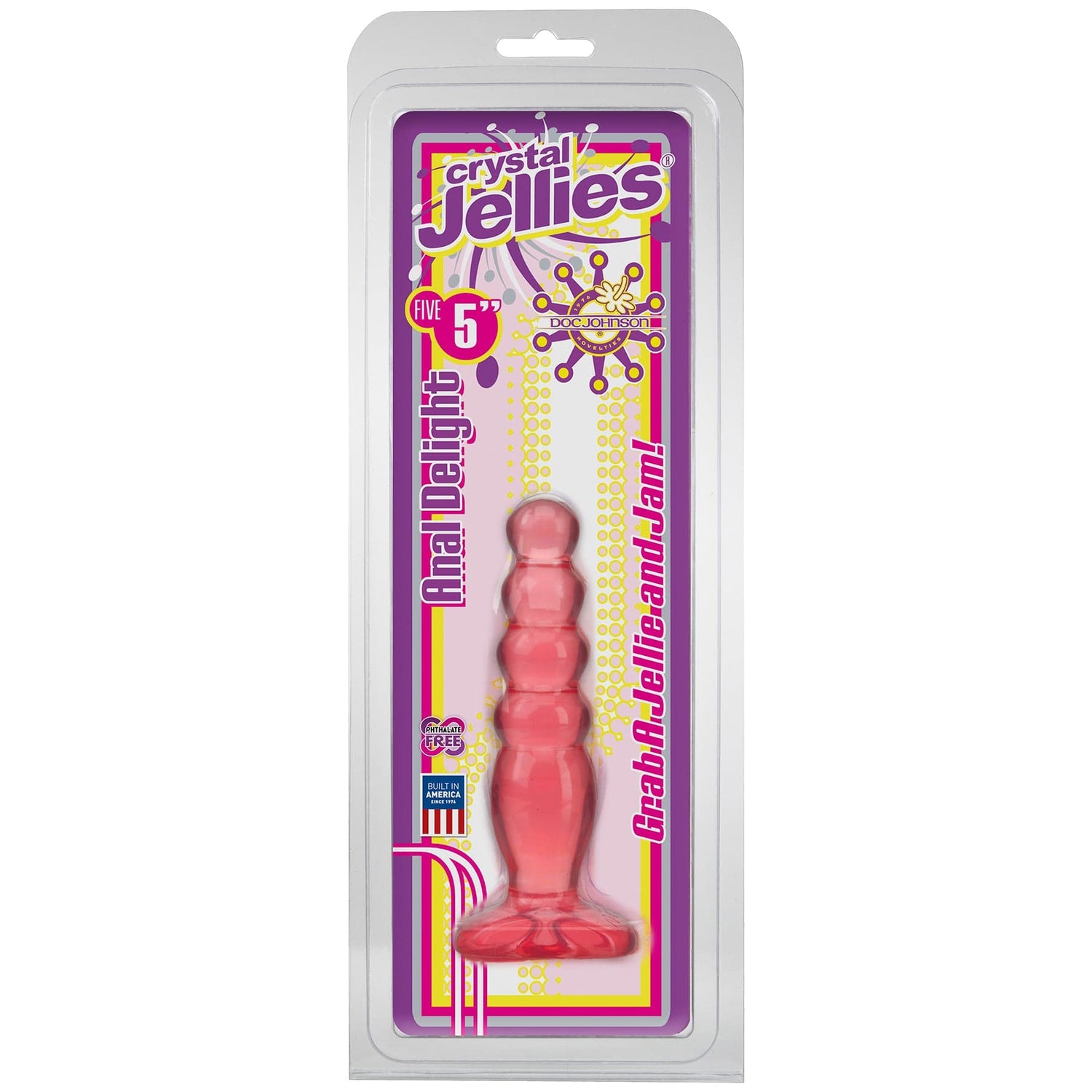 Analplug Delight pink 14,5 x 3 cm