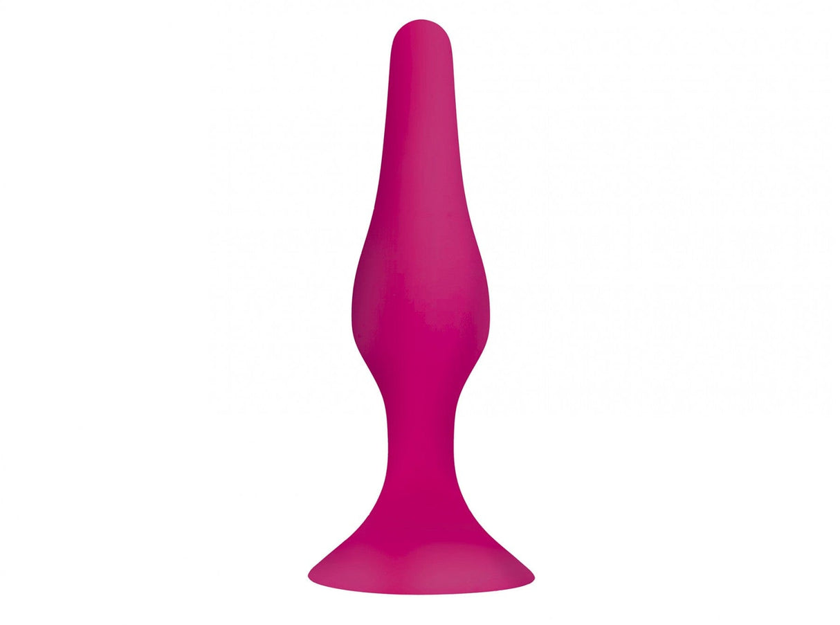 Analplug dünne Spitze 11,5 x 2,8 cm Pink