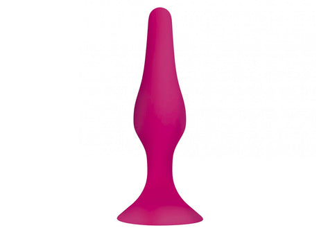 Analplug dünne Spitze 11,5 x 2,8 cm Pink