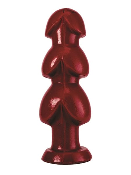 Analplug Eichel Trio rot 28 x 7,7-10 cm