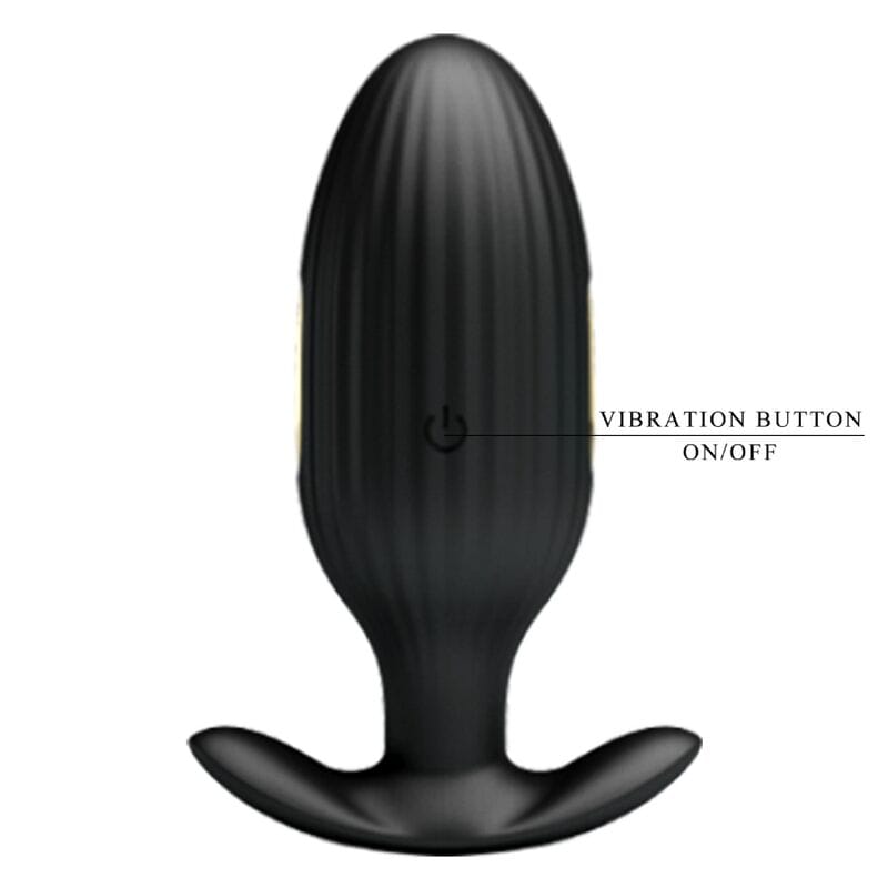 Analplug Jefferson App-Gesteuerter Schwarz