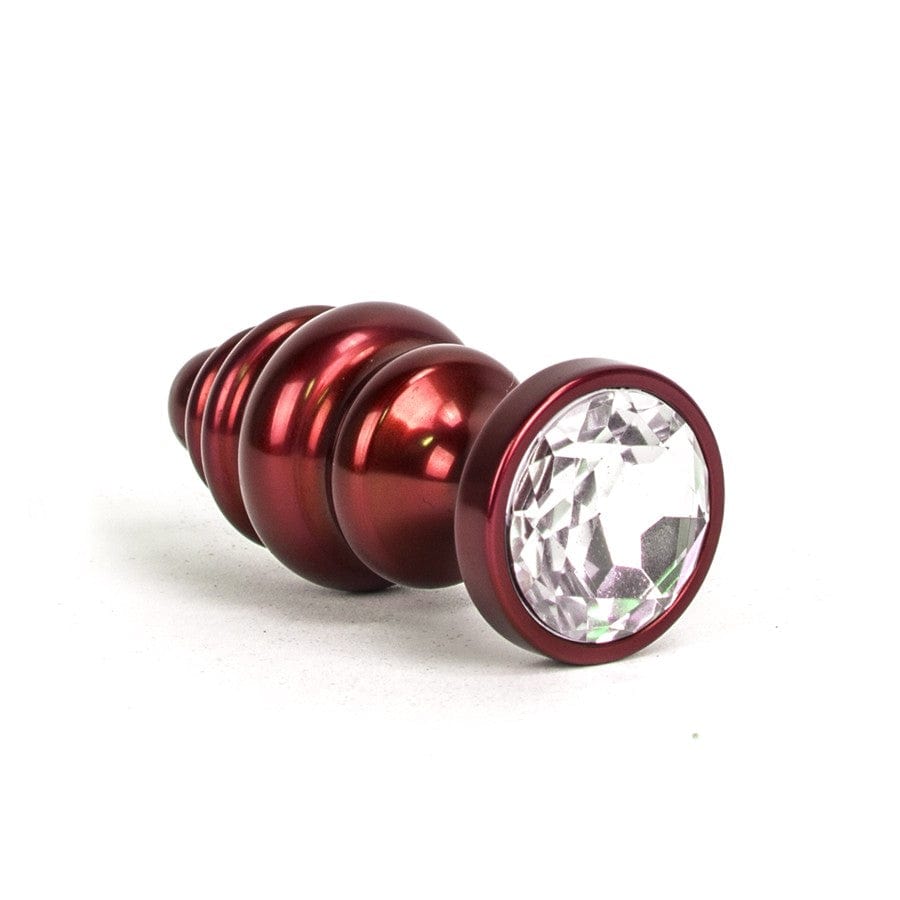 Analplug Juwel 7 x 3 cm Rot