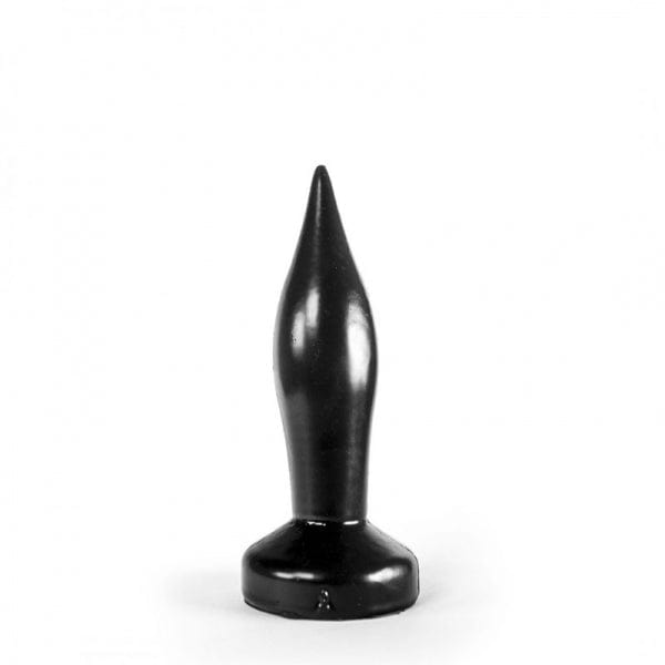 Analplug Kerzenflamme schwarz 20 x 5,5 cm