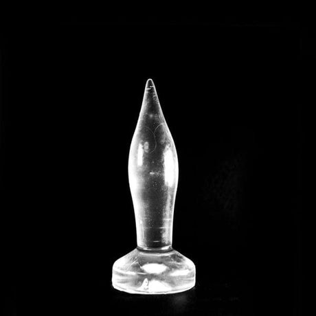 Analplug Kerzenflamme transparent 20 x 5,5 cm