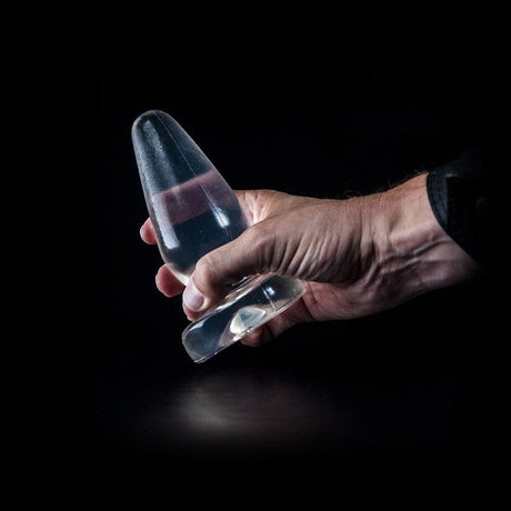 Analplug Klassiker transparent 15 x 6 cm