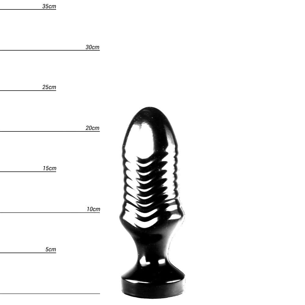 Analplug Komig Schwarz 23 x 7,5 cm