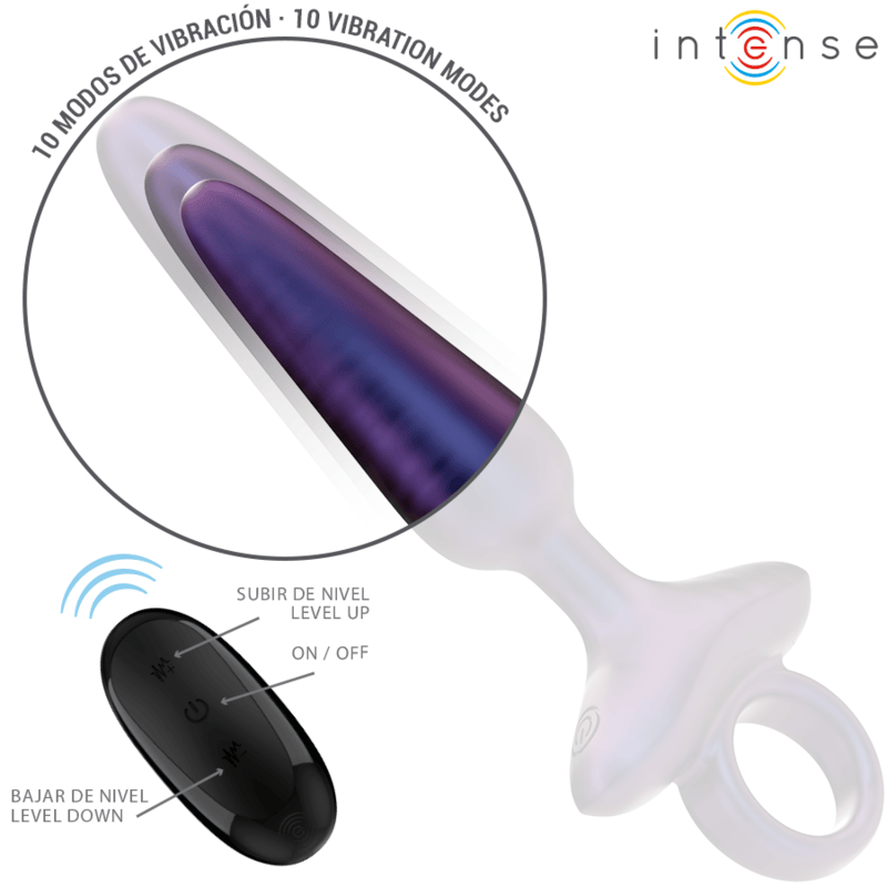 Analplug Marlon Vibrierender Analstecker Modell 4 mit Fernbedienung