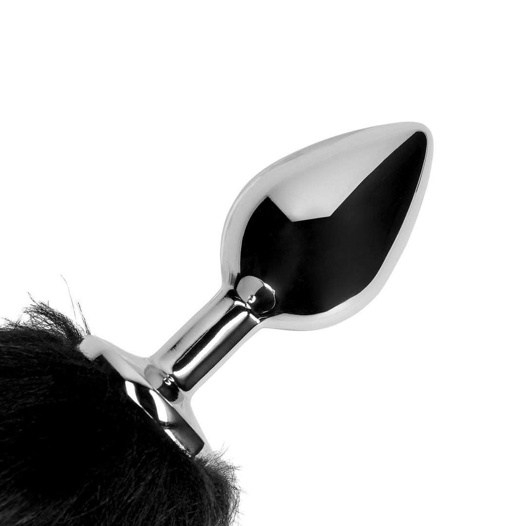 Analplug Ouch mit Fuchsschwanz in drei Farben 4,9 x Ø 3,1 cm – Ansicht 7
