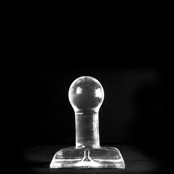 Analplug Murmel transparent 7 x 4 cm