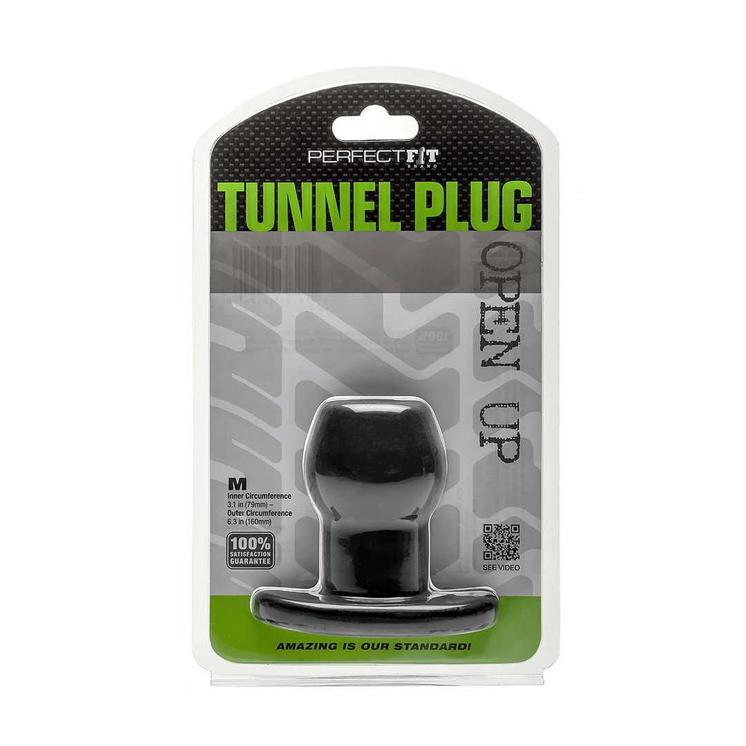 Analplug PerfectFitBrand Tunnel hohl M 8,3 x 5,2 cm – Ansicht 2