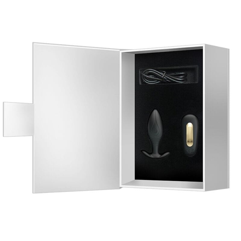 Analplug Regina Anal Plug Wiederaufladbarer Schwarz