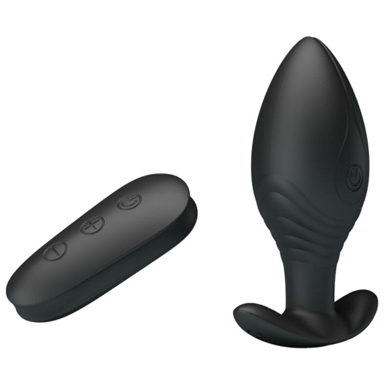 Analplug Regina Anal Plug Wiederaufladbarer Schwarz