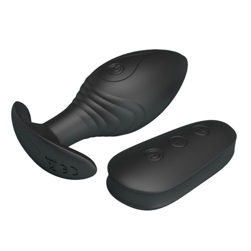 Analplug Regina Anal Plug Wiederaufladbarer Schwarz