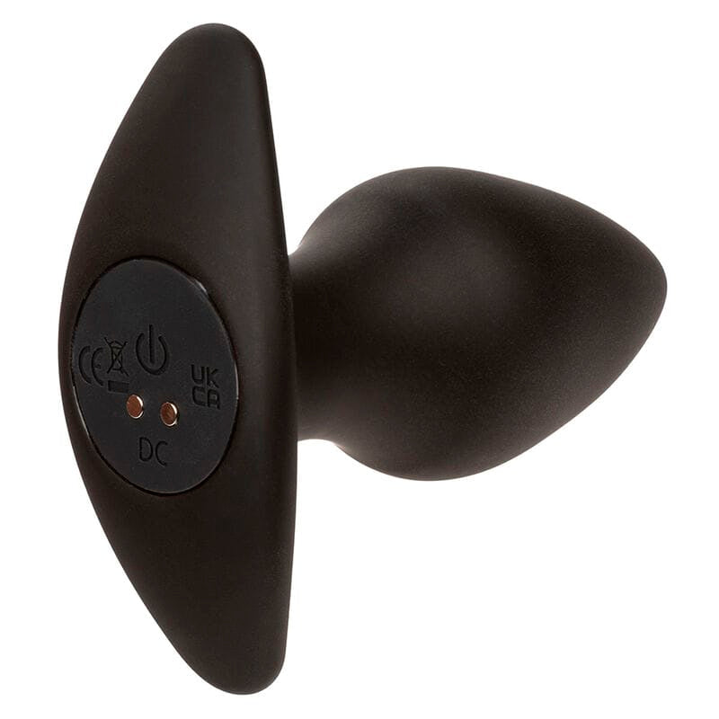 Analplug Rock Bottom Perfect Schwarz mit 10 Vibrationen 9 x 5 cm – Ansicht 5