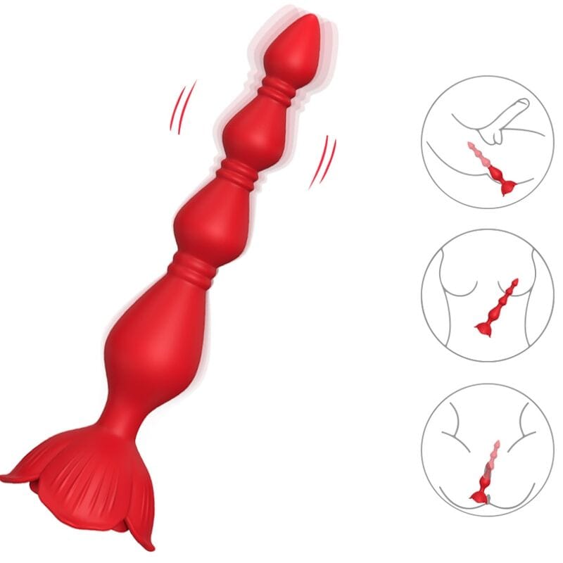 Analplug Rosa Pagoda & Anal Plug Rot
