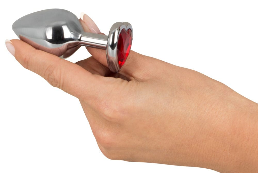 Analplug Roter Saphir