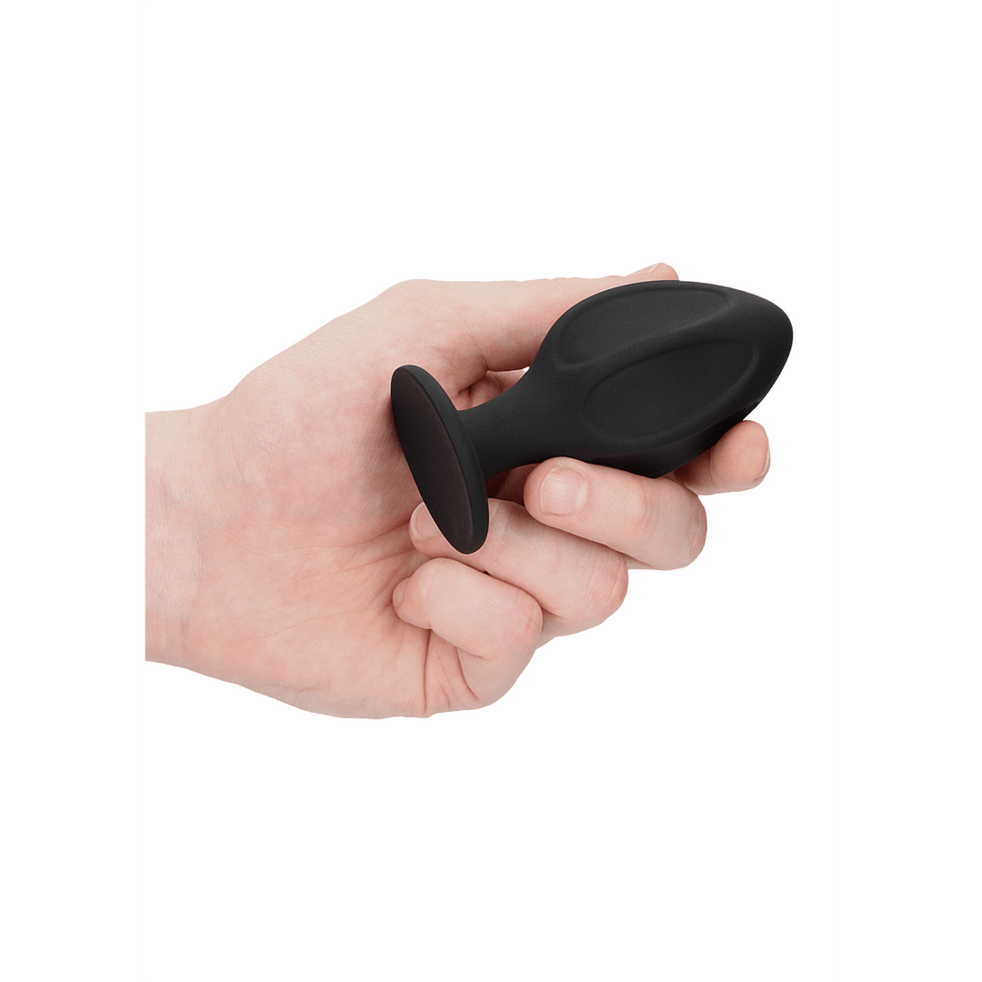 Analplug-Set Ouch Diamantform aus Silikon Schwarz 8,5 x Ø 4 cm – Ansicht 7