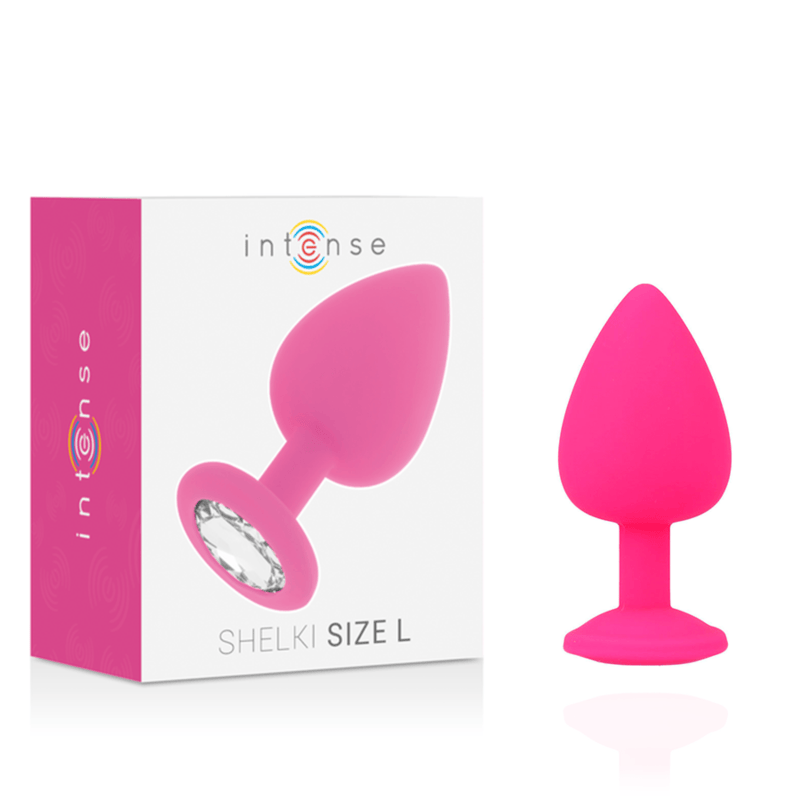 Analplug Shelki L Plug Anal Fuchsia 9,2 x 4,4 cm – Ansicht 2