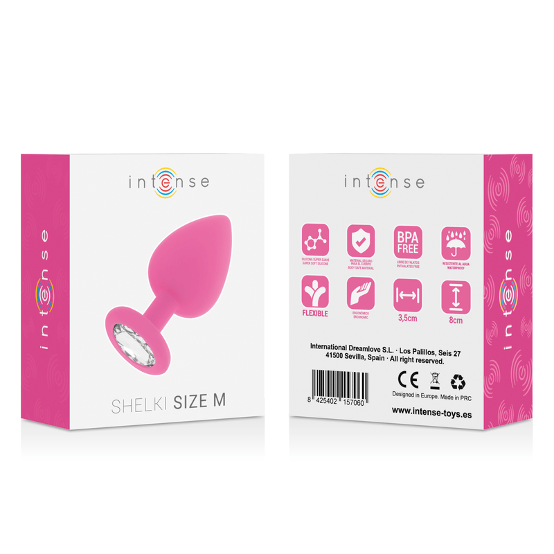 Analplug Shelki M Anal Plug Fuchsia 8 x 3,5 cm – Ansicht 6