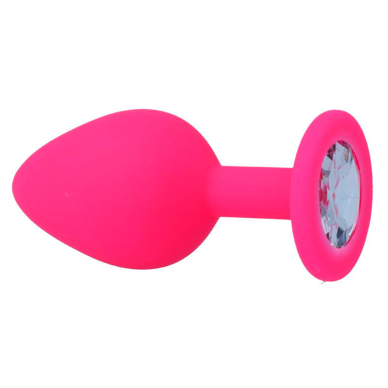 Analplug Shelki M Anal Plug Fuchsia 8 x 3,5 cm – Ansicht 3