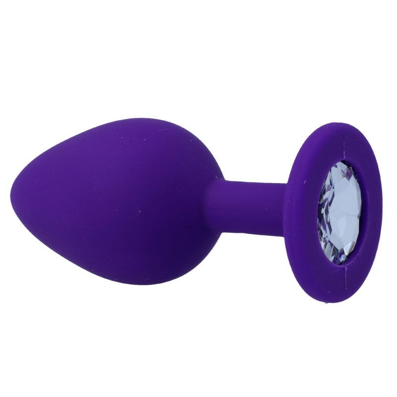 Analplug Shelki M Flieder 8 x 3,5 cm – Ansicht 4