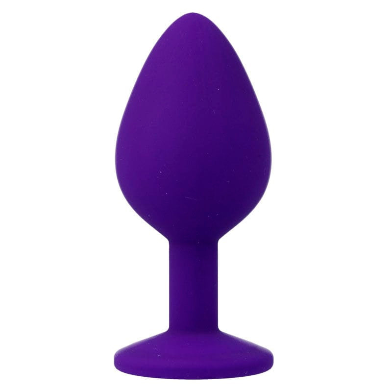 Analplug Shelki M Flieder 8 x 3,5 cm – Ansicht 3