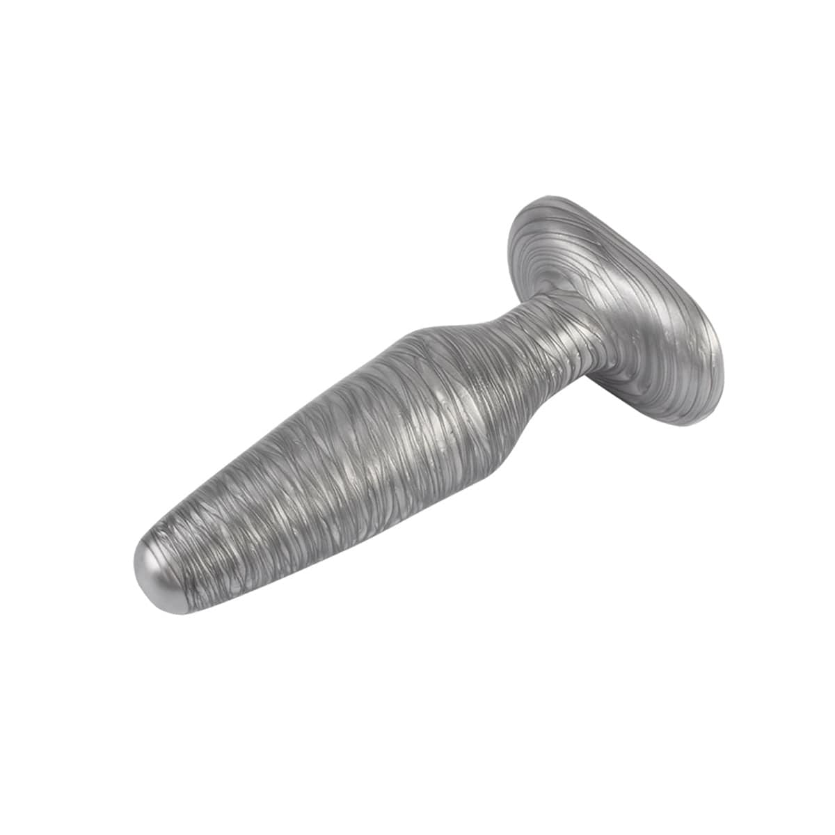 Analplug Silber 13,7 x 4 cm