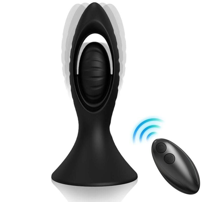 Analplug & Silikon Schwarz