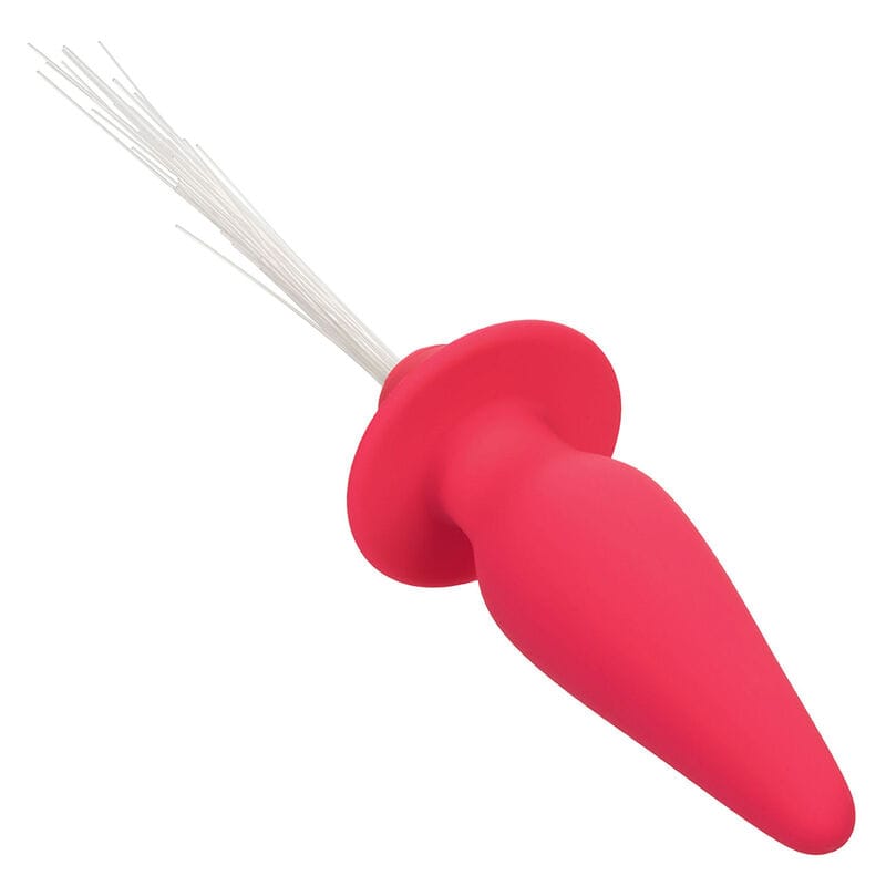 Analplug Southern Lights Leuchtend Rosa mit 10 Vibrationen 11,5 x 3 cm – Ansicht 5
