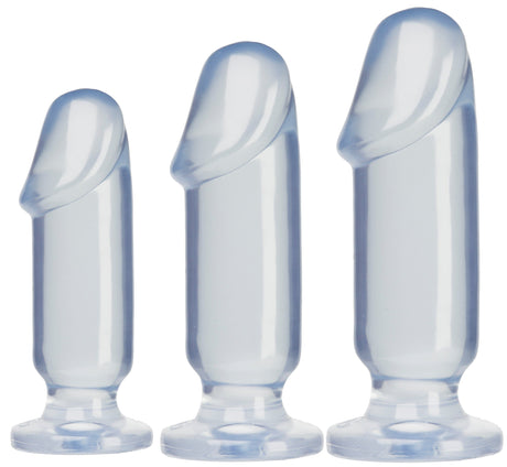 Analplug Starter Set Eichel Transparent