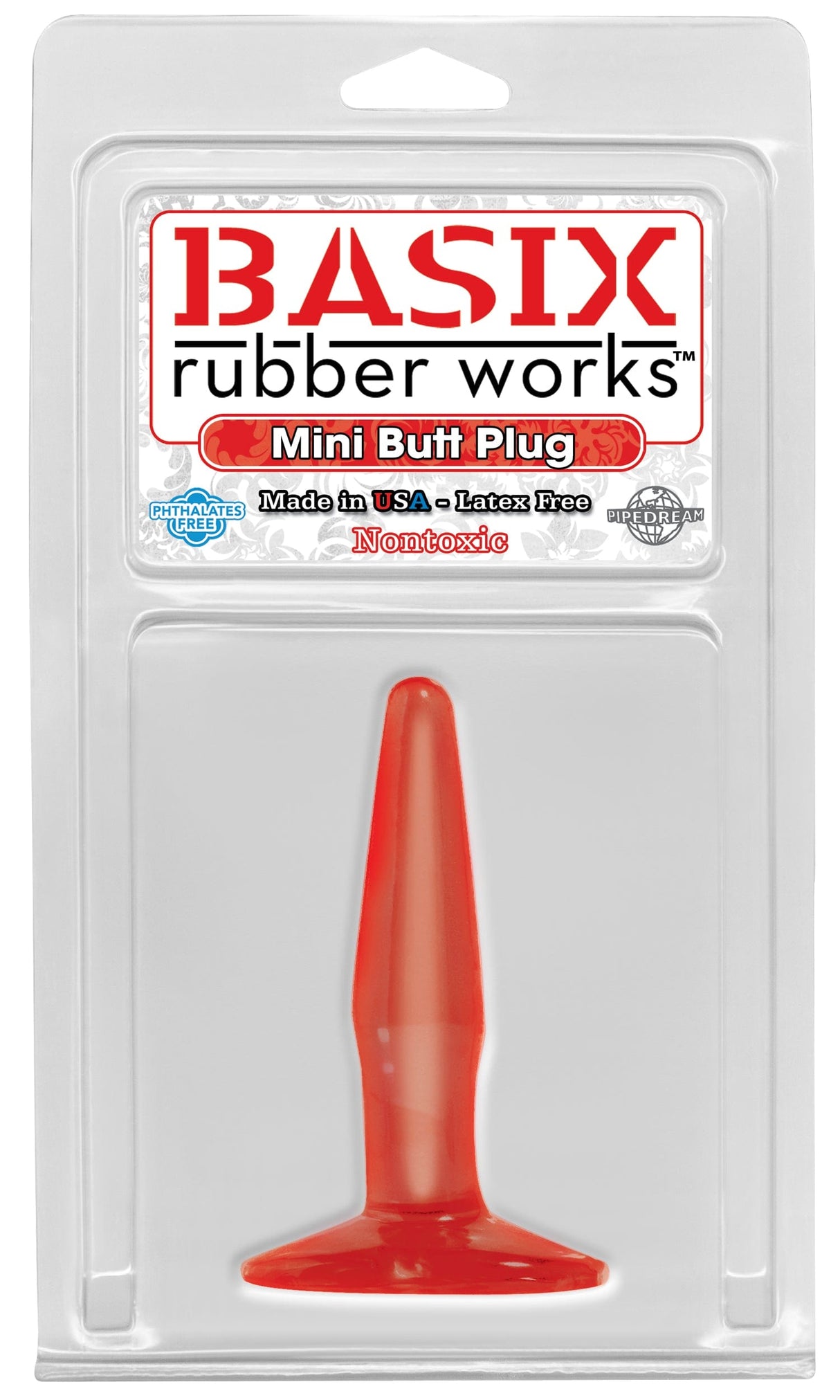 Analplug Stern Mini 8 x 2 cm