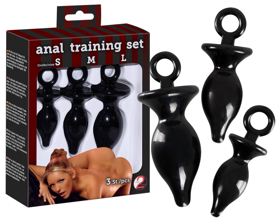 Analplug Stöpsel Set 3er