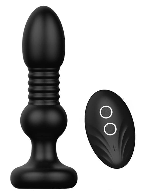 Analplug Stoßi mit Vibration 12,5 x 3,8 cm