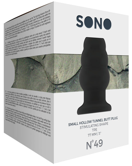 Analplug The Hollow Tunnel schwarz 7,7 x 4,9 cm